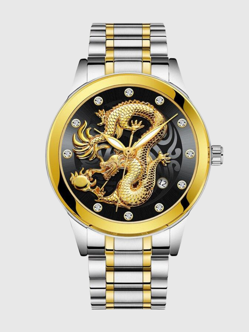 Relógio Dragon Gold