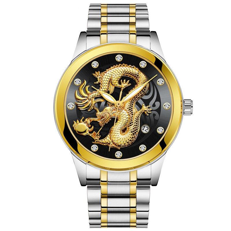 Relógio Dragon Gold