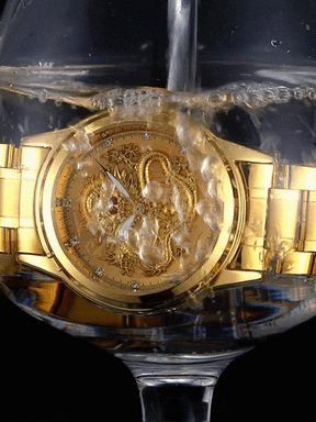 Relógio Dragon Gold